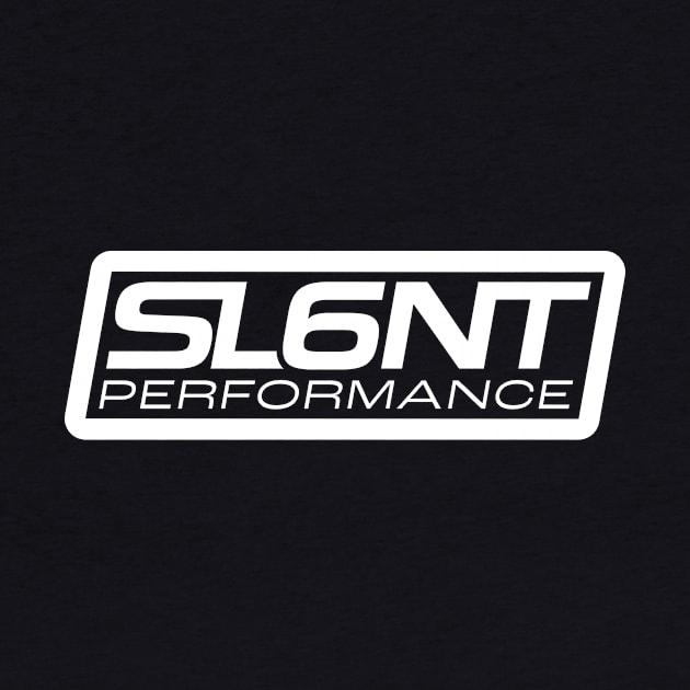 Slant 6 Performance (White + Orange) by jepegdesign